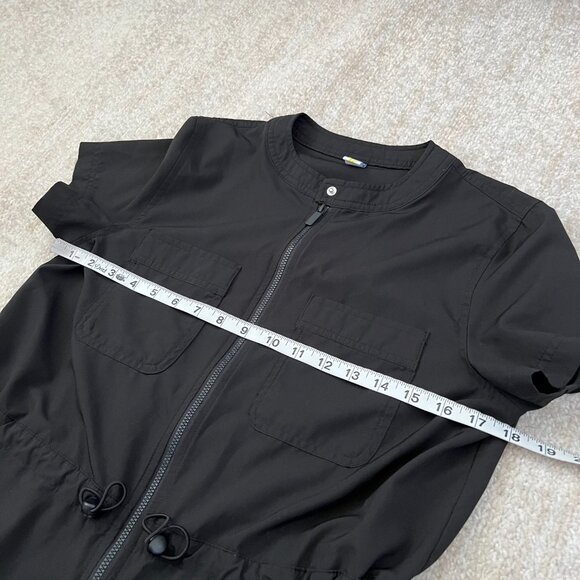 Old Navy Active StretchTech Short Sleeve Utility Black Jumpsuit S - Picture 9 of 10